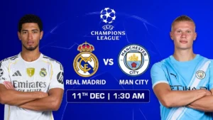 Real Madrid vs Manchester City